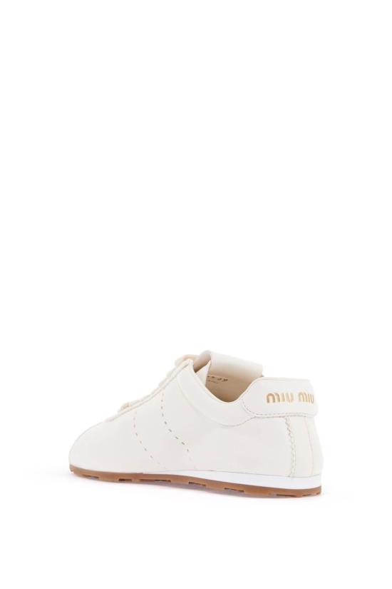 26FW 미우미우 플룸 블리치 스니커즈 5E114E038 F0304 BIANCO - MIU MIU