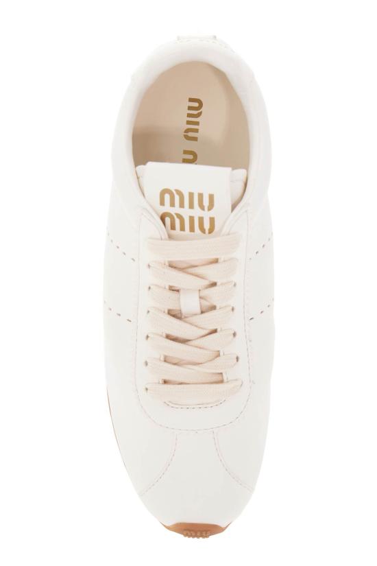 26FW 미우미우 플룸 블리치 스니커즈 5E114E038 F0304 BIANCO - MIU MIU
