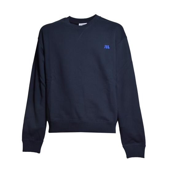 26FW 질샌더 긴팔 티셔츠 J22GU0172J20128 402 Blu notte