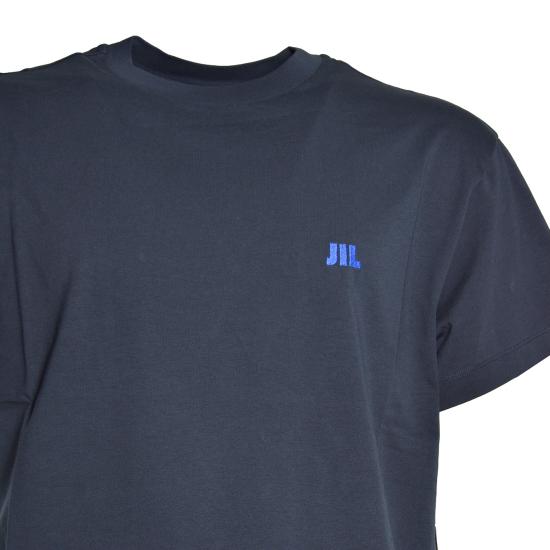 26FW 질샌더 반팔 티셔츠 J22GC0283J45048 402 Blu notte - JIL SANDER