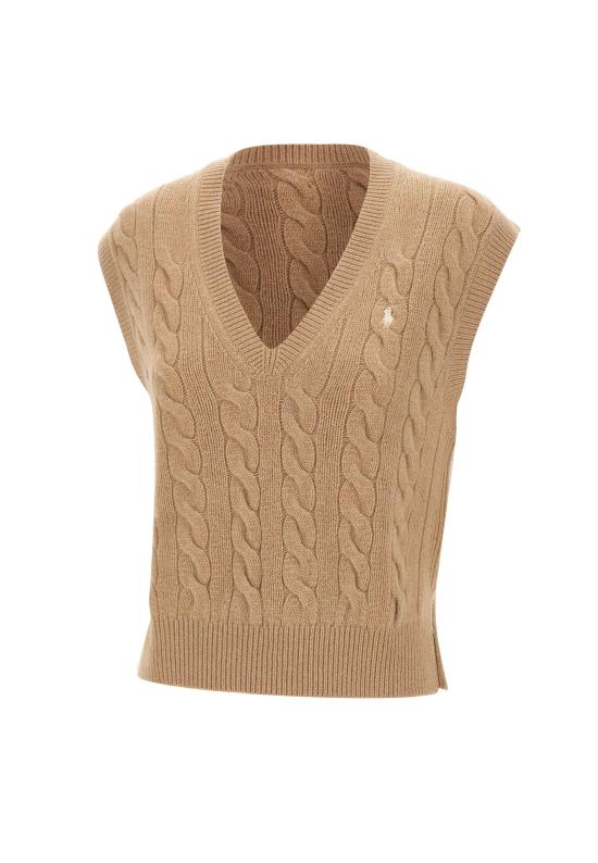 26FW 폴로 랄프로렌 스웨터 211949994 001 COLLECTION CAMEL