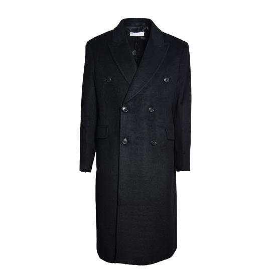26SS 아워레가시 헤어리 울 웨일 코트 M4201WB BLACK Nero