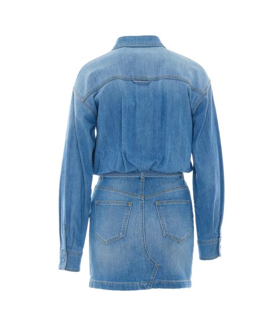 26FW 엘리자베타프랜치 데님 원피스 AJ01D66E2 192 Blue - ELISABETTA FRANCHI