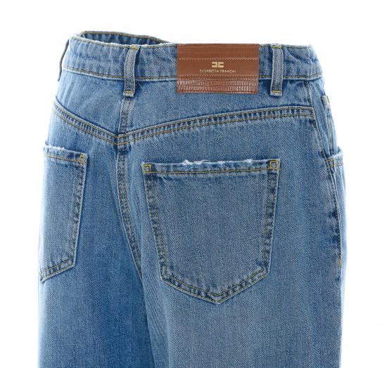26FW 엘리자베타프랜치 데님 팬츠 PJ14D66E2 139 Blue - ELISABETTA FRANCHI
