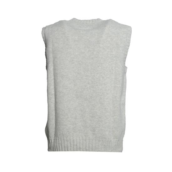 26SS MM6 메종마르지엘라 민소매 티셔츠 SH0FB0028M13288 806S Grigio chiaro - MM6 MAISON MARGIELA