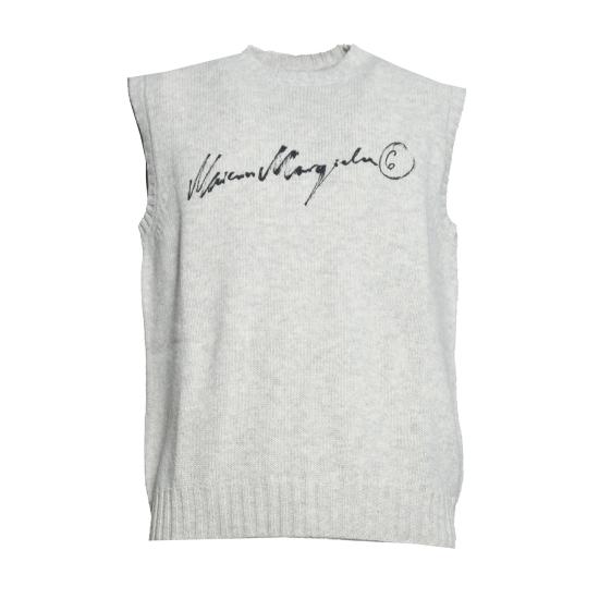 26SS MM6 메종마르지엘라 민소매 티셔츠 SH0FB0028M13288 806S Grigio chiaro