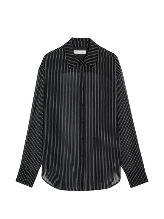 26FW 더프랭키샵 셔츠 CHFS21094811 BLACK WHITESTRIPE