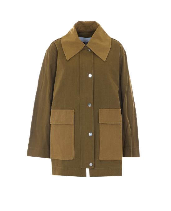 26FW 가니 자켓 A1130011 838 Green
