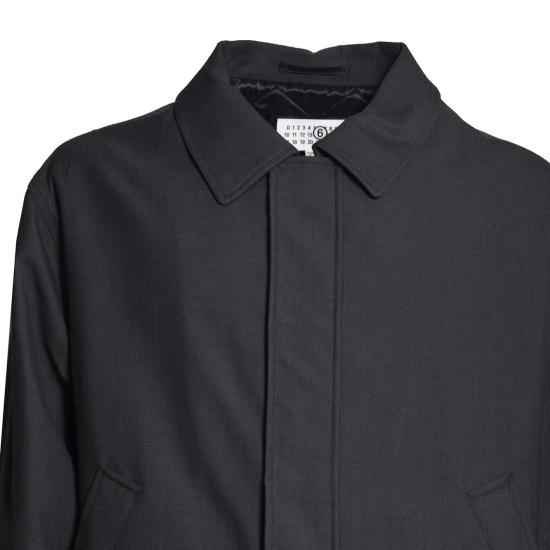 26SS MM6 메종마르지엘라 자켓 SH0AM0089M36006 855 Grigio scuro - MM6 MAISON MARGIELA