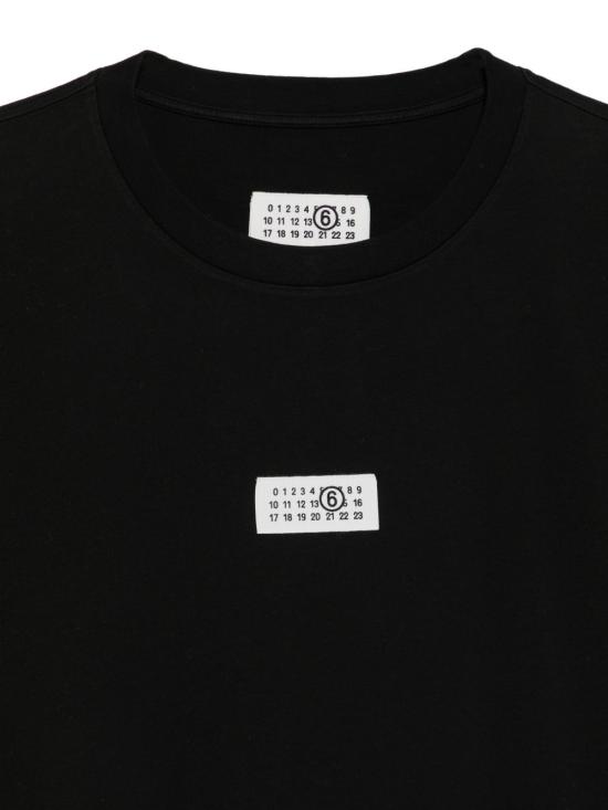 26FW MM6 메종마르지엘라 반팔 티셔츠 SH0GC0071 M20258900 BLACK - MM6 MAISON MARGIELA