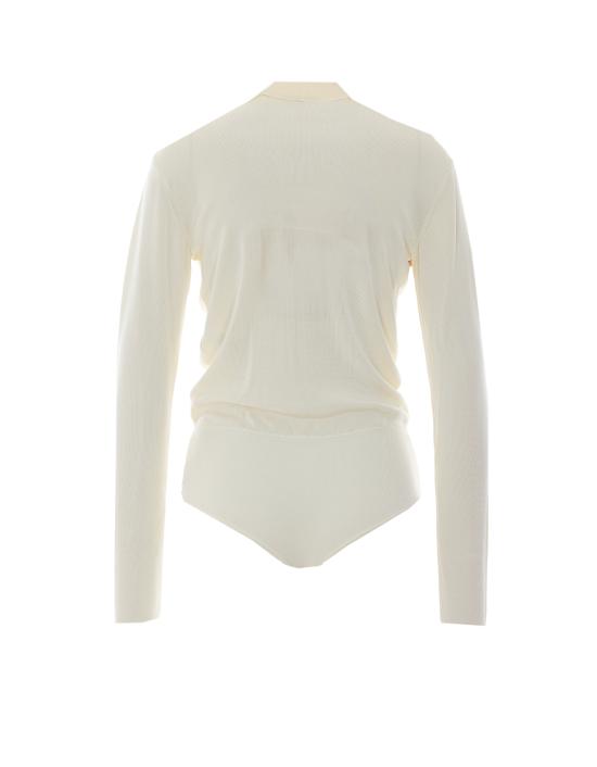 26FW 엘리자베타프랜치 바디수트 티셔츠 BK03S66E2 193 White - ELISABETTA FRANCHI