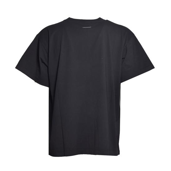 26SS MM6 메종마르지엘라 반팔 티셔츠 SH0GC0077M20258 900 Nero - MM6 MAISON MARGIELA