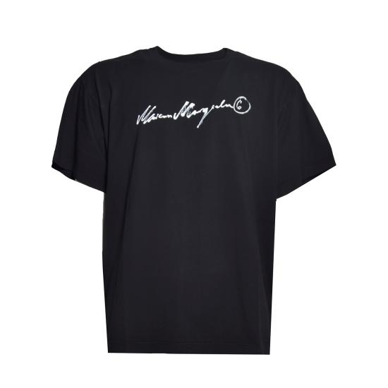 26SS MM6 메종마르지엘라 반팔 티셔츠 SH0GC0077M20258 900 Nero