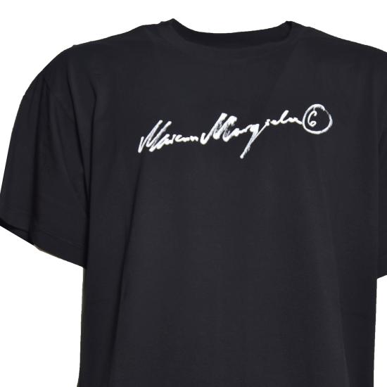26SS MM6 메종마르지엘라 반팔 티셔츠 SH0GC0077M20258 900 Nero - MM6 MAISON MARGIELA