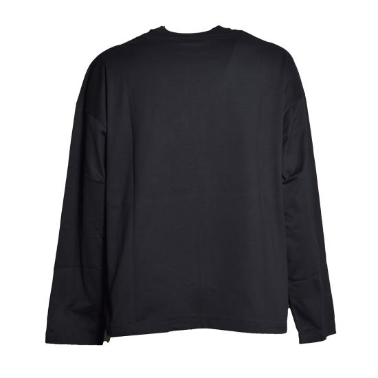 26FW 질샌더 긴팔 티셔츠 J22GC0278J20348 001 Nero - JIL SANDER