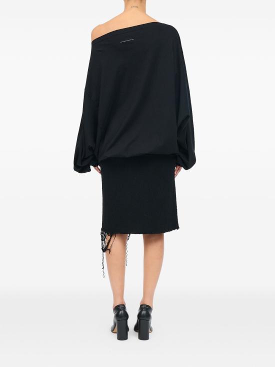 26FW MM6 메종마르지엘라 스웨터 S52NH0048 M20048900 BLACK - MM6 MAISON MARGIELA