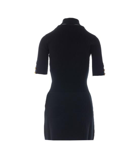 26FW 엘리자베타프랜치 미디 원피스 AM04S66E2 110 Black - ELISABETTA FRANCHI
