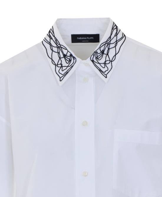 26FW 파비아나 필리피 셔츠 CAD216F416 M269VR1 White - FABIANA FILIPPI