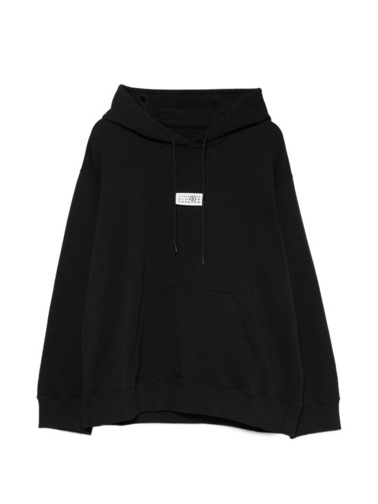26FW MM6 메종마르지엘라 후드 티셔츠 SH0GU0048 M25025900 BLACK