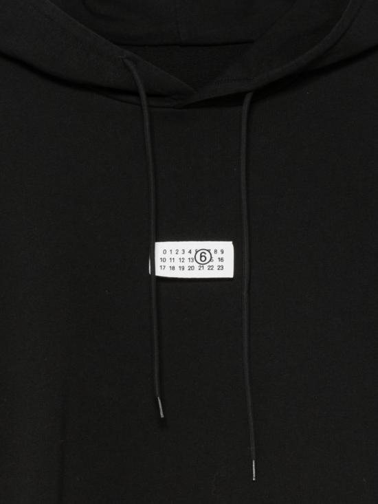 26FW MM6 메종마르지엘라 후드 티셔츠 SH0GU0048 M25025900 BLACK - MM6 MAISON MARGIELA