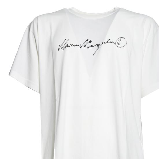 26SS MM6 메종마르지엘라 반팔 티셔츠 SH0GC0077M20258 101 Bianco - MM6 MAISON MARGIELA