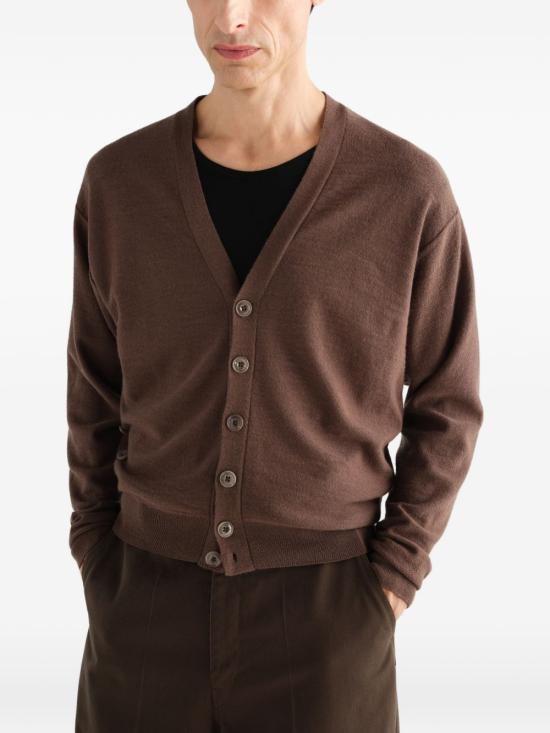 26FW 르메르 가디건 PO0052 LK1063310 BROWN - LEMAIRE