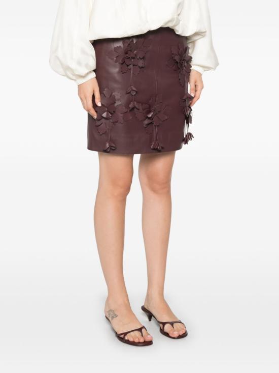 26FW 알베르타 페레티 미디 스커트 3702 66900106 BROWN - ALBERTA FERRETTI