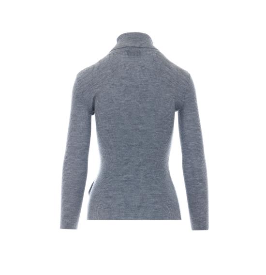 26FW 엘리자베타프랜치 터틀넥 MK18B66E2 G41 Grey - ELISABETTA FRANCHI
