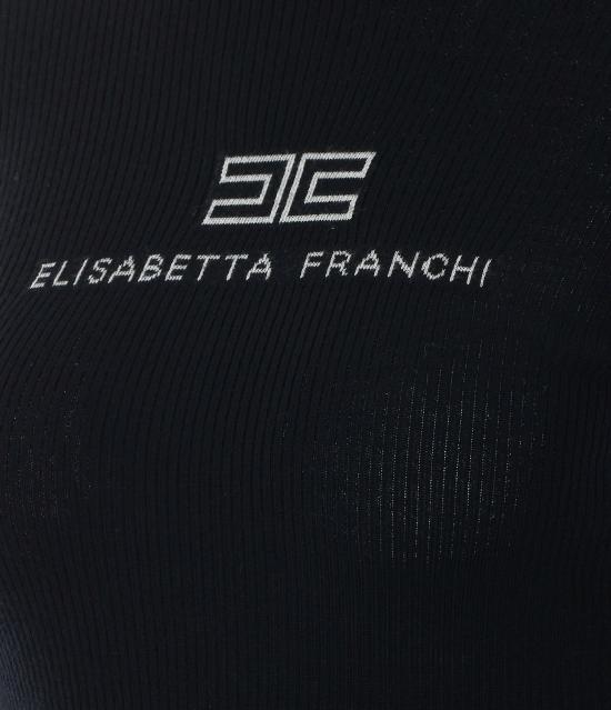 26FW 엘리자베타프랜치 터틀넥 MK18B66E2 685 Black - ELISABETTA FRANCHI