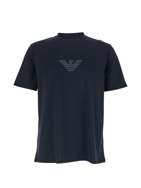 26FW 엠포리오 아르마니 반팔 티셔츠 EM004583 AF13669MB561 NAVY