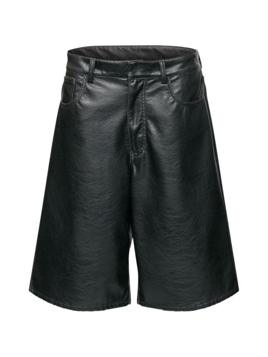 26FW MM6 메종마르지엘라 숏팬츠 S52MU0143 M35455900 BLACK