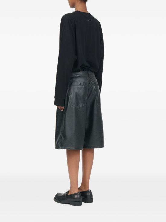 26FW MM6 메종마르지엘라 숏팬츠 S52MU0143 M35455900 BLACK - MM6 MAISON MARGIELA