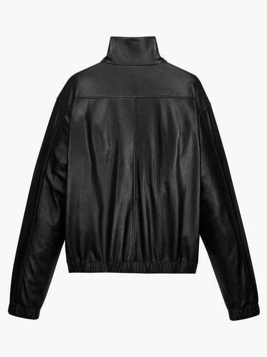 26FW 생로랑 가죽 자켓 A000H9YCOJ2 1000 Nero - SAINT LAURENT
