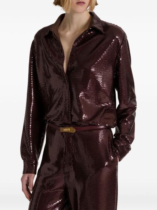 26FW 알베르타 페레티 블라우스 0220 66460104 BROWN - ALBERTA FERRETTI