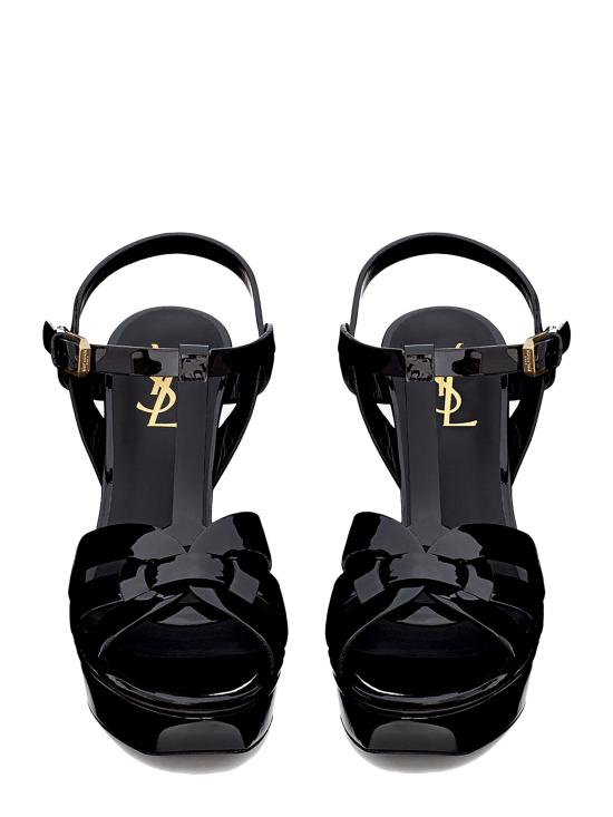26FW 생로랑 트리뷰트 플랫폼 샌들 315490AAAOW 1000 NERO - SAINT LAURENT