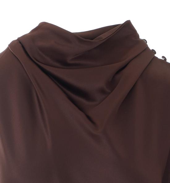26FW 핑코 롱 원피스 107537 A3GBL86 Brown - PINKO