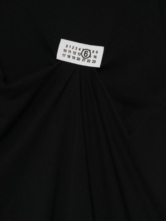 26FW MM6 메종마르지엘라 반팔 티셔츠 S52NF0018 M20048900 BLACK - MM6 MAISON MARGIELA