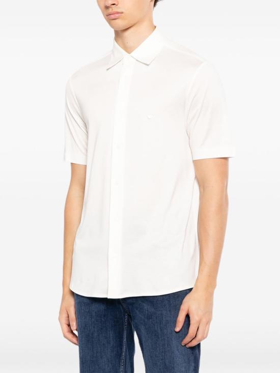 26FW 엠포리오 아르마니 긴팔 셔츠 EM004603 AF10017U0003 WHITE - EMPORIO ARMANI