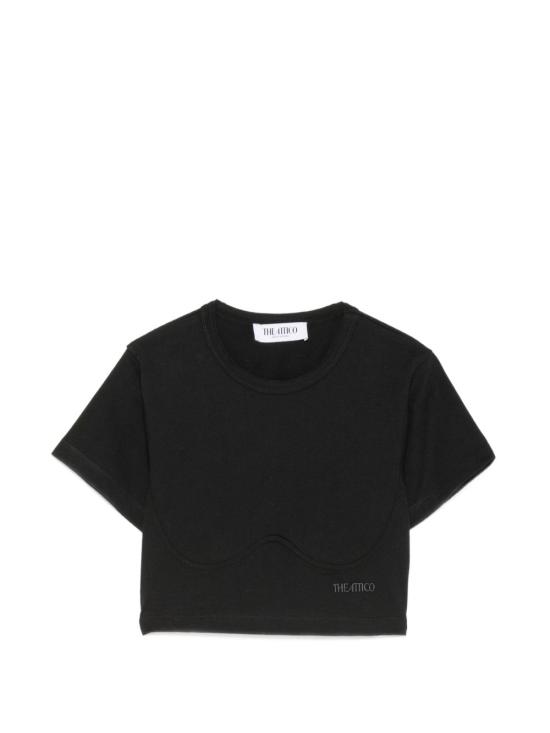 26FW 디 아티코 반팔 티셔츠 261WCT00364 JJJ025AA100 BLACK