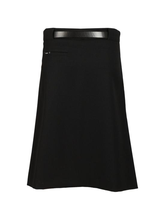 26FW 디 아티코 미디 스커트 261WCS00313 WWW065AA100 BLACK - THE ATTICO