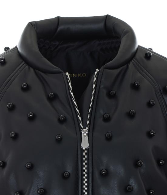 26FW 핑코 숏패딩 107550 A3GRZ99 Black - PINKO