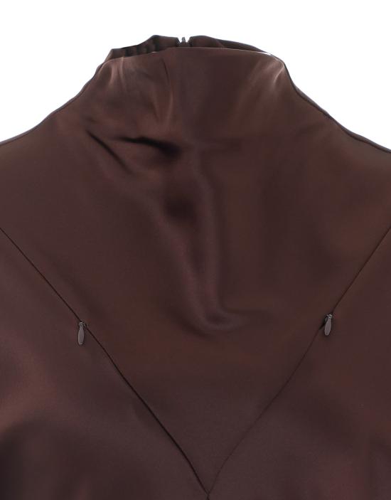 26FW 핑코 롱 원피스 107541 A3GBL86 Brown - PINKO