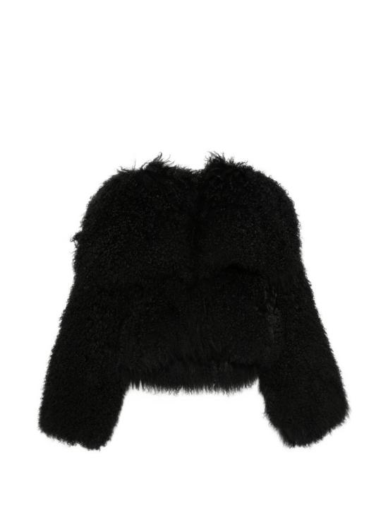 26FW 디 아티코 무스탕 261WCB00081 LBT044AA100 BLACK