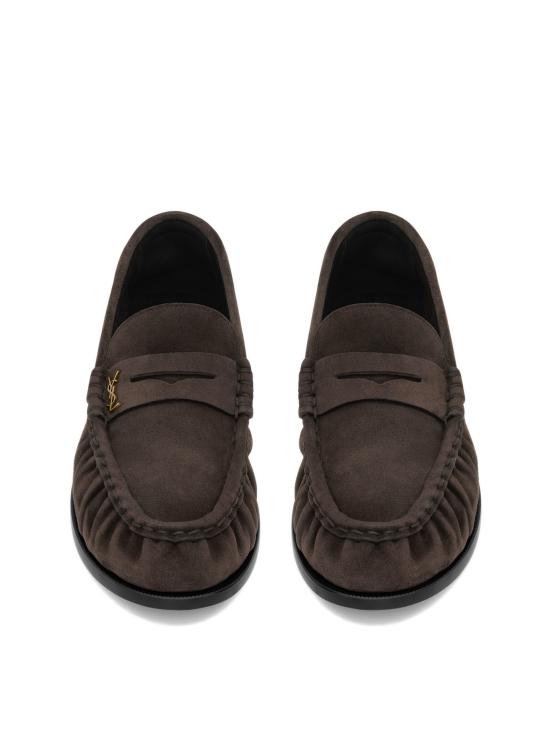 26FW 생로랑 로퍼 8394712W5AC 6023 MARRONE - SAINT LAURENT