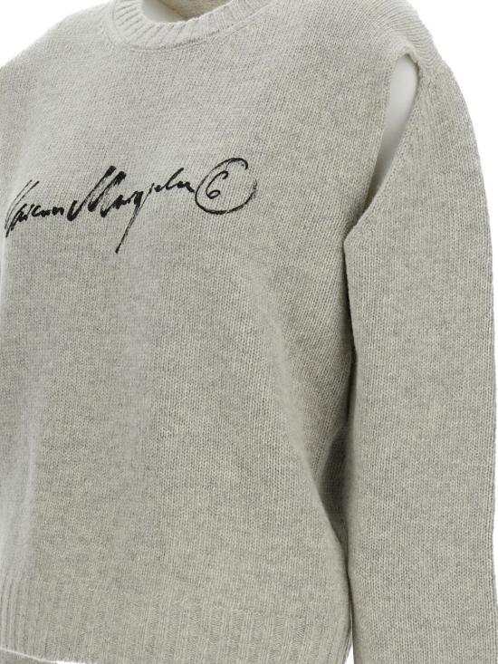 26FW MM6 메종마르지엘라 스웨터 S52HL0065 M13288806S GREY - MM6 MAISON MARGIELA