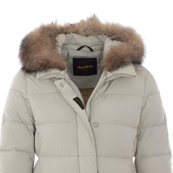 26FW 무레르 자가라 KN 롱 다운 자켓 ZAGARA KNU0119 White - MOORER
