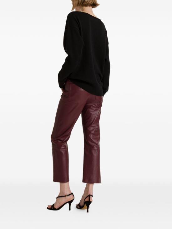 26FW 알베르타 페레티 가죽 팬츠 3708 66900106 BROWN - ALBERTA FERRETTI