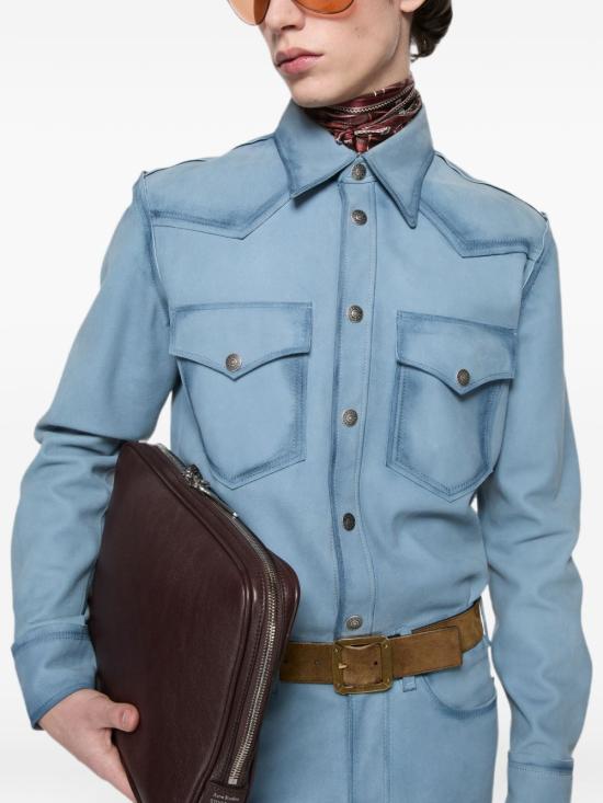 26FW 아크네 스튜디오 체커드 실크 반다나 스카프 체커드 실크 반다나 스카프 CA0450 BR2 - ACNE STUDIOS