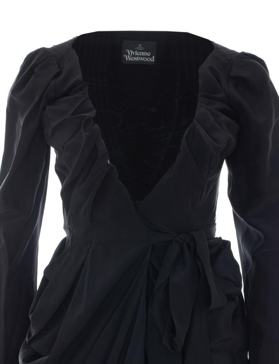 26FW 비비안웨스트우드 미디 원피스 110103AM W01IPN401 Black - VIVIENNE WESTWOOD