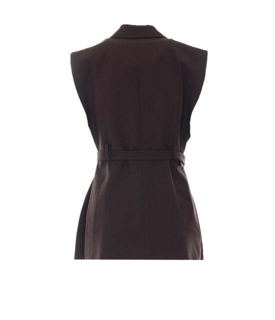 26FW 핑코 베스트 107727 A3MSM04 Brown - PINKO